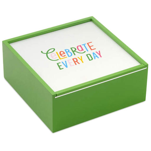 Hallmark : Celebrate Every Day Memory-Keeping Box - Hallmark : Celebrate Every Day Memory-Keeping Box