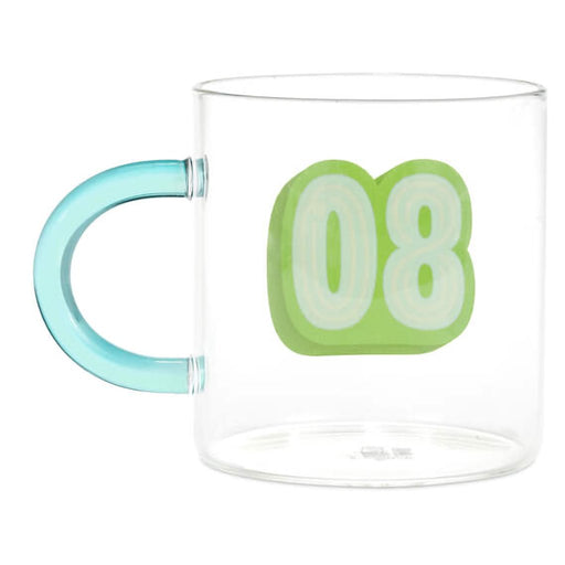 Hallmark : Glass 80th Birthday Mug, 17.5 oz. - Hallmark : Glass 80th Birthday Mug, 17.5 oz.