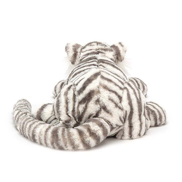 Jellycat : Sacha Snow Tiger - Large - Jellycat : Sacha Snow Tiger - Large
