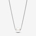 PANDORA : Treated Freshwater Cultured Pearl Collier Necklace - Sterling Silver - PANDORA : Treated Freshwater Cultured Pearl Collier Necklace - Sterling Silver