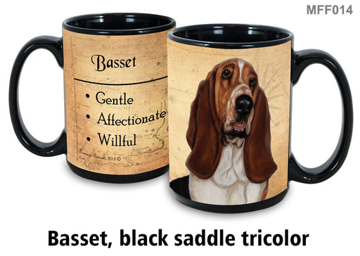 Pet Gift USA : Basset Brown - My Faithful Friends Mug 15oz - Pet Gift USA : Basset Brown - My Faithful Friends Mug 15oz