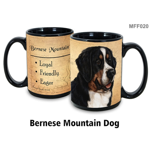 Pet Gift USA : Bernese - Mountain Dog - My Faithful Friends Mug 15oz - Pet Gift USA : Bernese - Mountain Dog - My Faithful Friends Mug 15oz