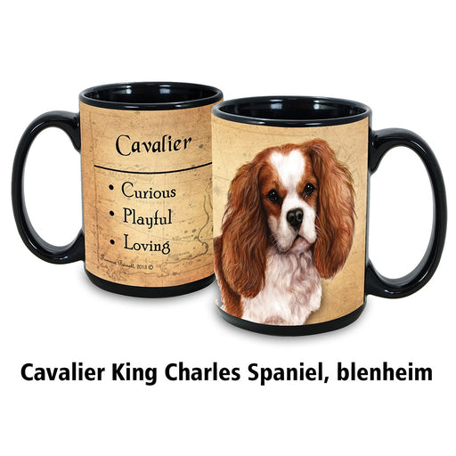 Pet Gift USA : Cavalier King Charles - Blenheim - My Faithful Friends Mug 15oz - Pet Gift USA : Cavalier King Charles - Blenheim - My Faithful Friends Mug 15oz