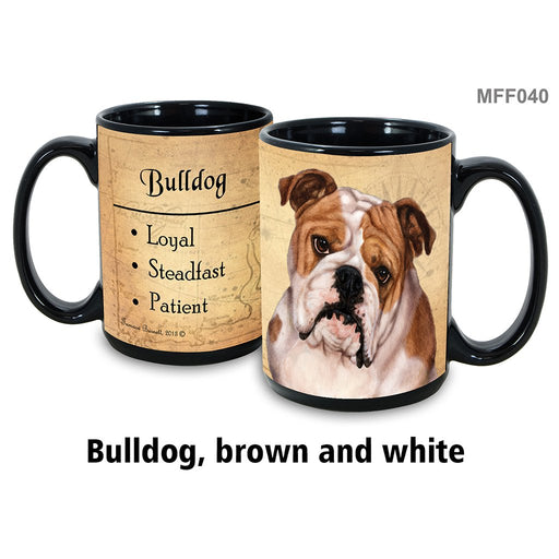 Pet Gift USA : English Bulldog - Frise - My Faithful Friends Mug 15oz - Pet Gift USA : English Bulldog - Frise - My Faithful Friends Mug 15oz