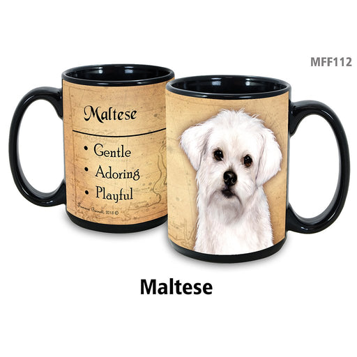 Pet Gift USA : Maltese - My Faithful Friends Mug 15oz - Pet Gift USA : Maltese - My Faithful Friends Mug 15oz