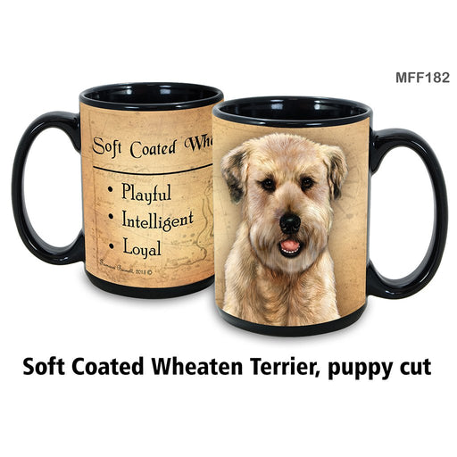 Pet Gift USA : Soft Coated Wheaten - My Faithful Friends Mug 15oz - Pet Gift USA : Soft Coated Wheaten - My Faithful Friends Mug 15oz