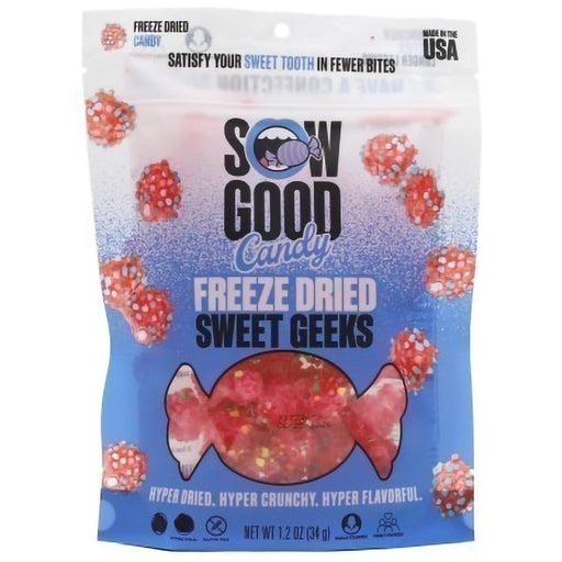 Sow Good Candy Freeze Dried : Sweet Geeks 1.2oz - Sow Good Candy Freeze Dried : Sweet Geeks 1.2oz