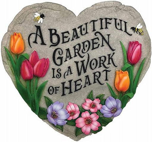 Spoontiques: Beautiful Garden Stepping Stone - Spoontiques: Beautiful Garden Stepping Stone