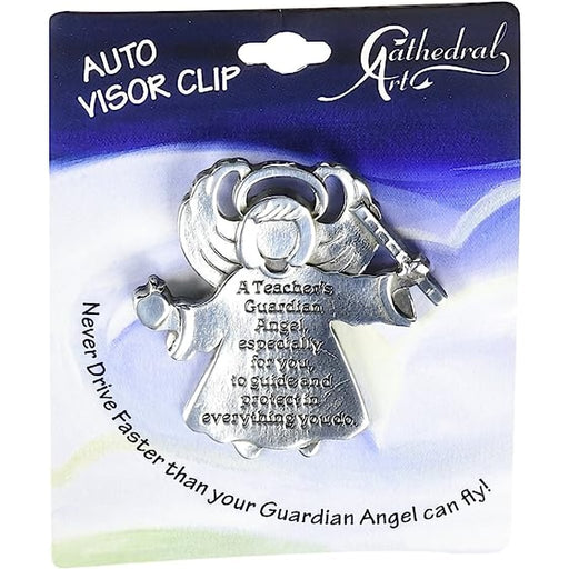 Cathedral Art : Angels at Work and Play Visor Clip - Teacher - Cathedral Art : Angels at Work and Play Visor Clip - Teacher