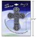 Cathedral Art : Traveler's Prayer Cross Auto Visor Clip -