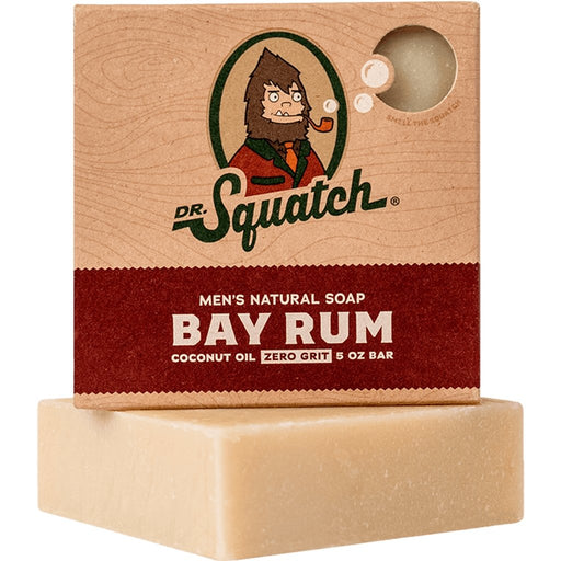 Dr. Squatch : Men's Bay Rum Bar Soap -