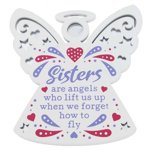 H & H Gifts : Reflective Angel - Sister -