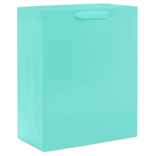 Hallmark : 13" Aqua Large Gift Bag -