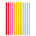 Hallmark : Assorted Color With Glitter Tall Birthday Candles, Set of 12 - Hallmark : Assorted Color With Glitter Tall Birthday Candles, Set of 12