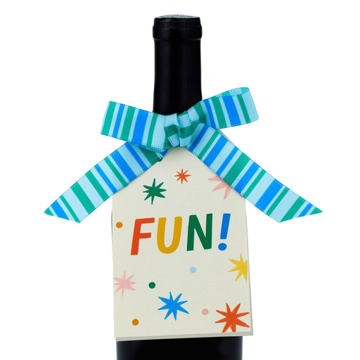 Hallmark : Fun! Large Gift Tag and Ribbon Set -