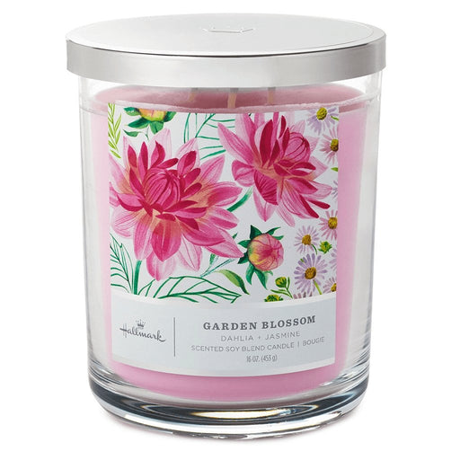 Hallmark : Garden Blossom 3-Wick Jar Candle, 16 oz. -