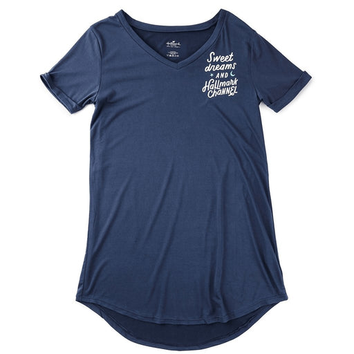 Hallmark : Hallmark Channel Sweet Dreams Women's Sleep Shirt - Hallmark : Hallmark Channel Sweet Dreams Women's Sleep Shirt, S/M -
