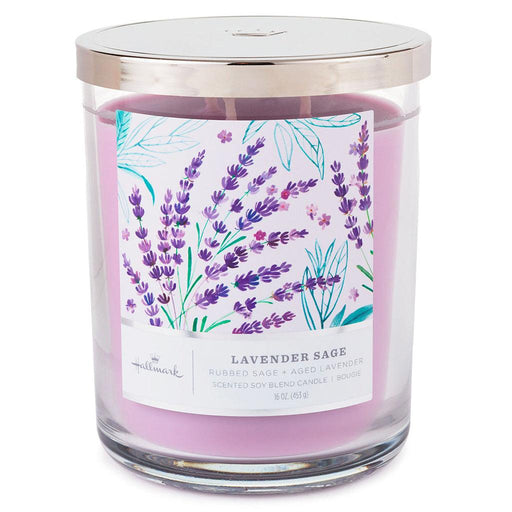 Hallmark : Lavender Sage 3-Wick Jar Candle, 16 oz. - Hallmark : Lavender Sage 3-Wick Jar Candle, 16 oz. - Annies Hallmark and Gretchens Hallmark, Sister Stores