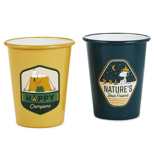 Hallmark : Peanuts® Beagle Scouts Drinking Cups, Set of 4 - Hallmark : Peanuts® Beagle Scouts Drinking Cups, Set of 4