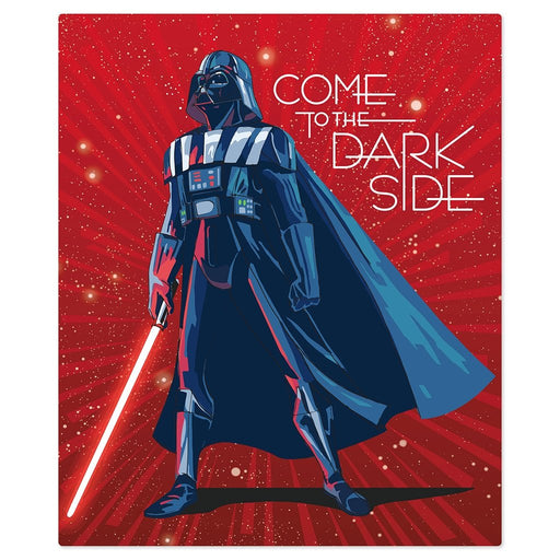 Hallmark : Star Wars™ Darth Vader™ Dark Side Blanket - Hallmark : Star Wars™ Darth Vader™ Dark Side Blanket