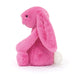 Jellycat : Bashful Hot Pink Bunny - Small - Jellycat : Bashful Hot Pink Bunny - Small