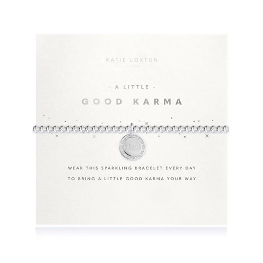 Katie Loxton : A Little Good Karma Faceted Bracelet -
