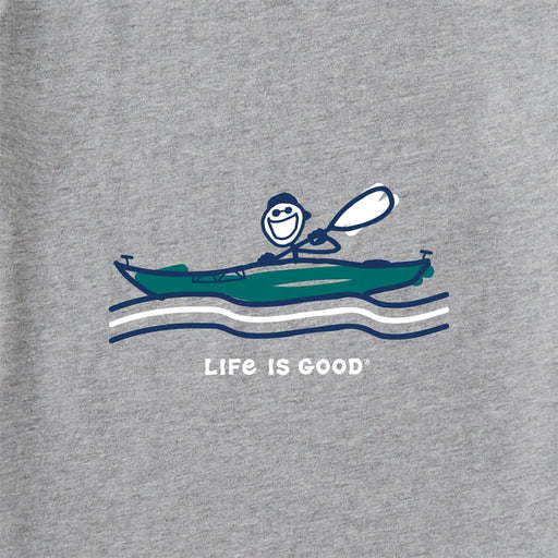 Life Is Good : Men's Kayak Jake Crusher-LITE Tee - Life Is Good : Men's Kayak Jake Crusher-LITE Tee