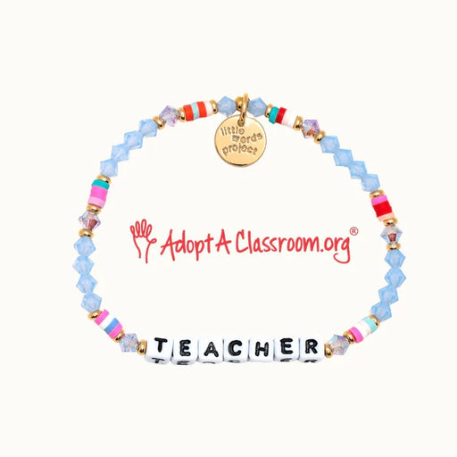 Little Words Project : Teacher- Education Equality Bracelet - Little Words Project : Teacher- Education Equality Bracelet