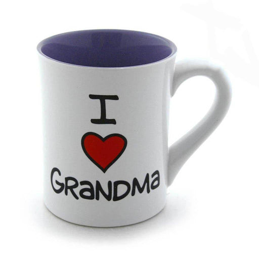 Our Name is Mud : I Heart Grandma 16oz Mug - Our Name is Mud : I Heart Grandma 16oz Mug - Annies Hallmark and Gretchens Hallmark, Sister Stores
