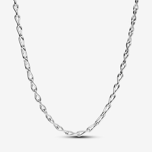 PANDORA : Infinity Chain Necklace - Sterling Silver - PANDORA : Infinity Chain Necklace - Sterling Silver