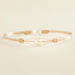 Ronaldo Jewelry : Guardian Angel Bracelet in 14K Gold and Argentium Silver -