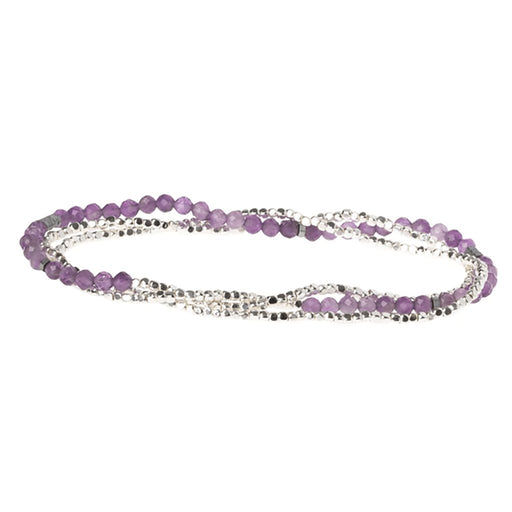 Scout Curated Wears : Delicate Stone Amethyst - Stone of Protection -