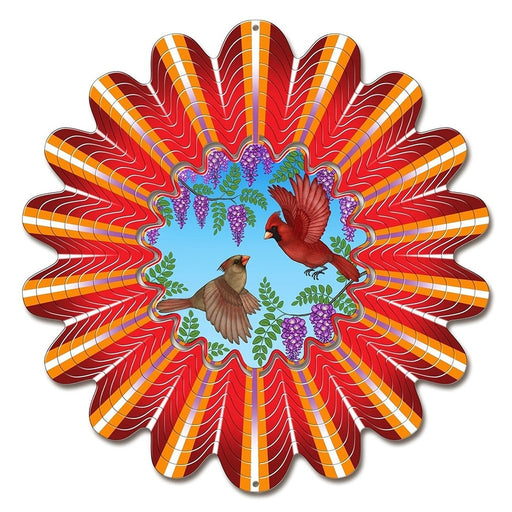 Spinfinity : Animated Cardinals Mandala - Spinfinity : Animated Cardinals Mandala