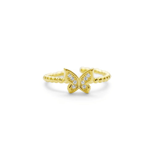 Stia : Butterfly Droplet Ring -