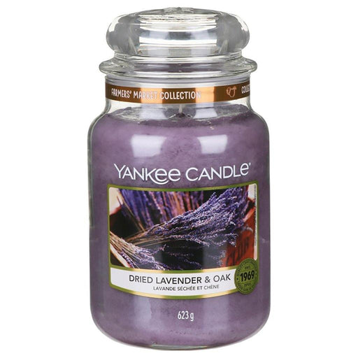 Yankee Candle : Large Classic Jar in Dried Lavender & Oak -