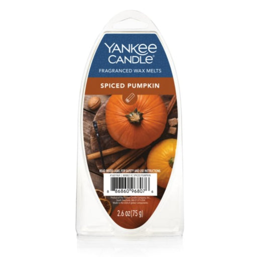 Yankee Candle : Wax Melts & Warmers - Wax Melts 6-pack - Spiced Pumpkin - Yankee Candle : Wax Melts & Warmers - Wax Melts 6-pack - Spiced Pumpkin