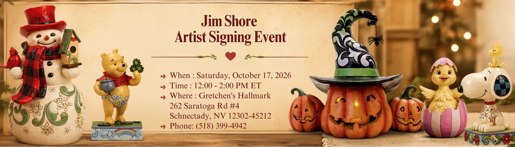 Jim Shore Signing Event 2026