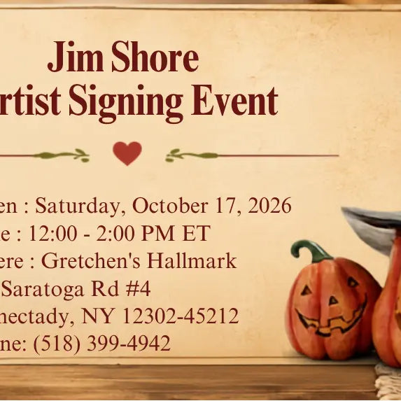 Jim Shore Signing Event 2026