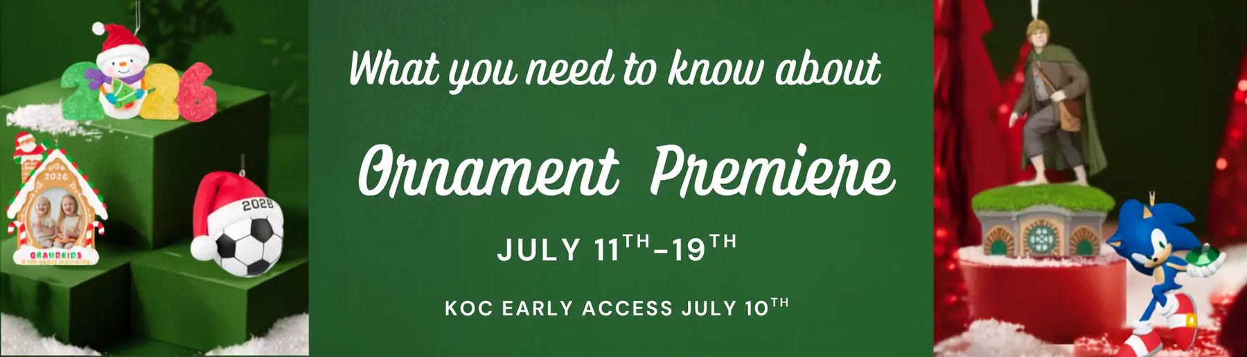 NEED TO KNOW INFO about Keepsake Ornament Premiere