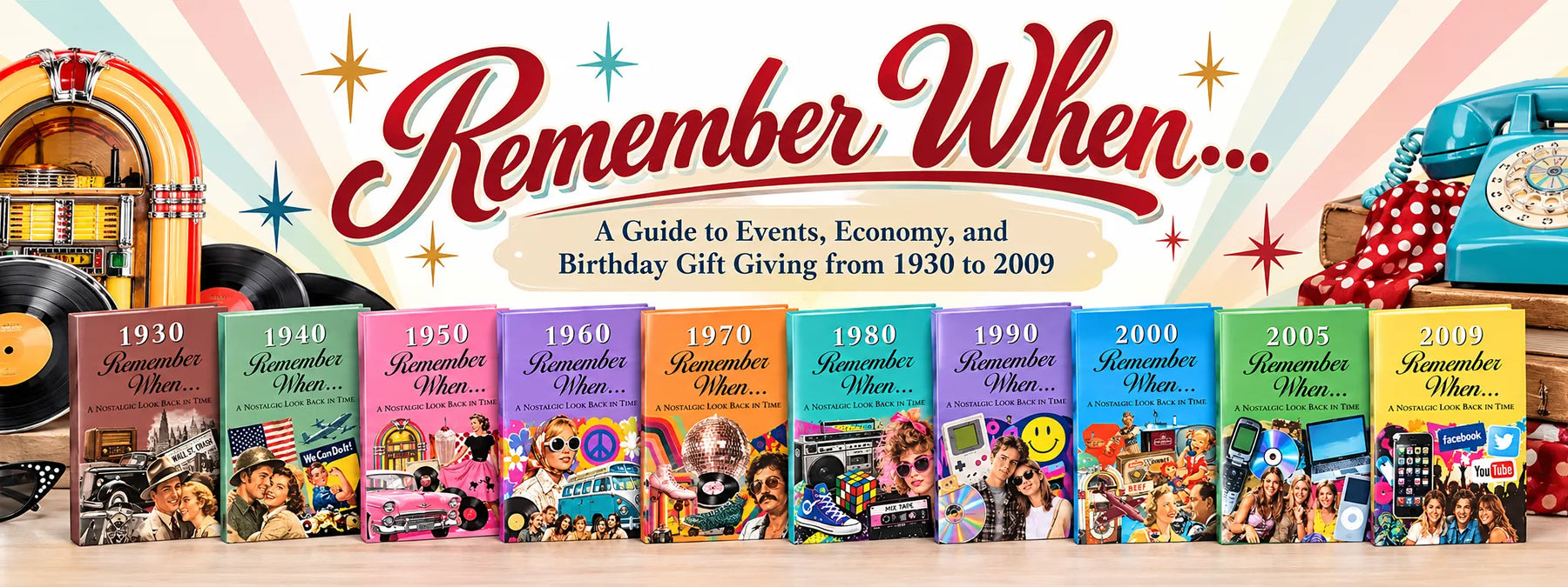Remember When: A Guide to Events, Economy, and Birthday Gift Giving from 1930 to 2009