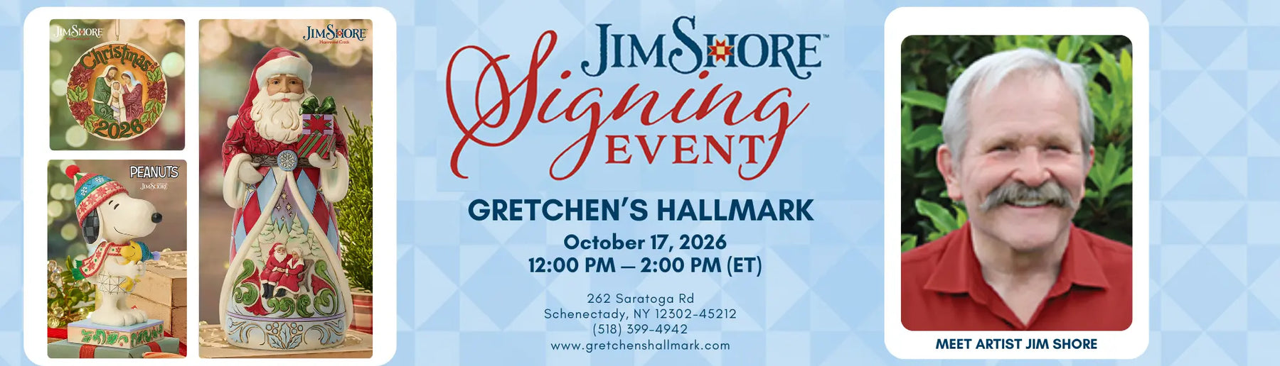 Jim Shore Signing Event 2026