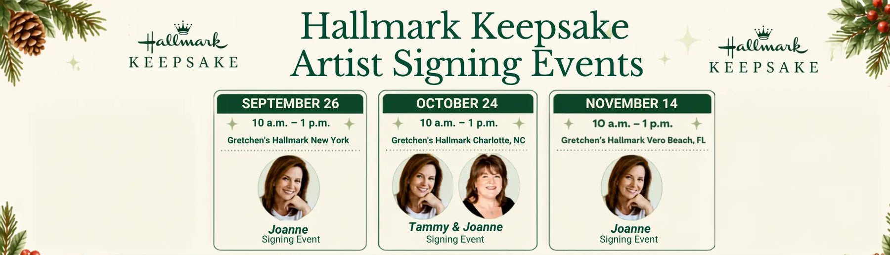 New Artist Signing Hallmark Keepsake Events 2026 