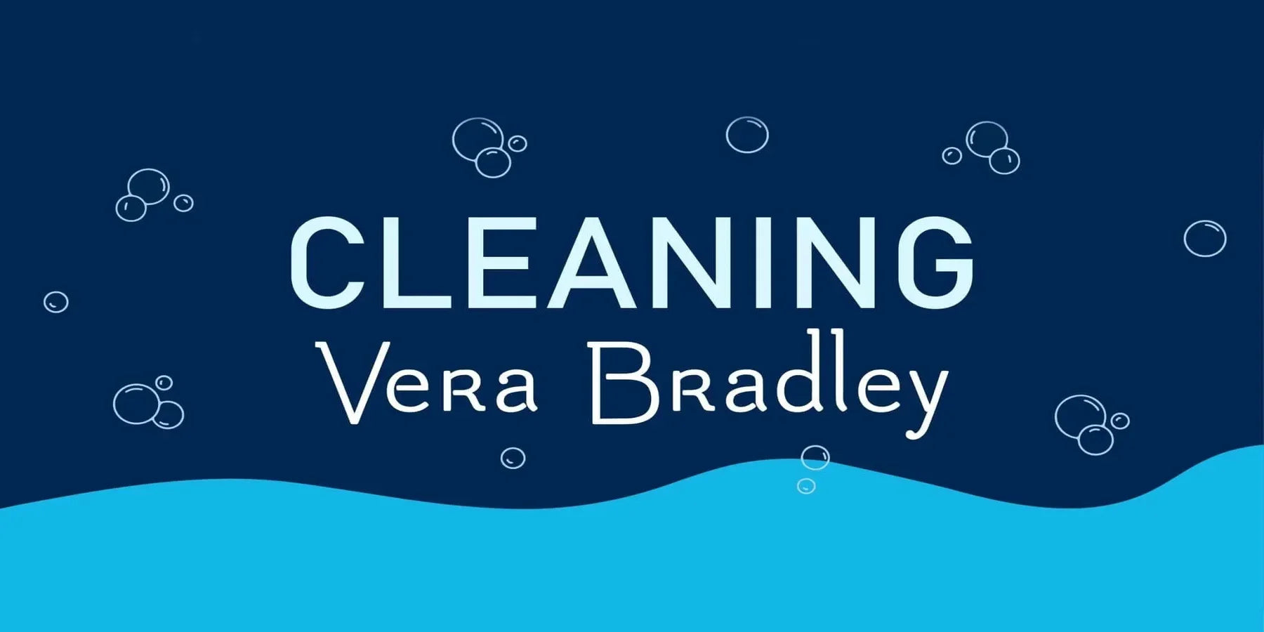 Vera Bradley is Easy to Clean