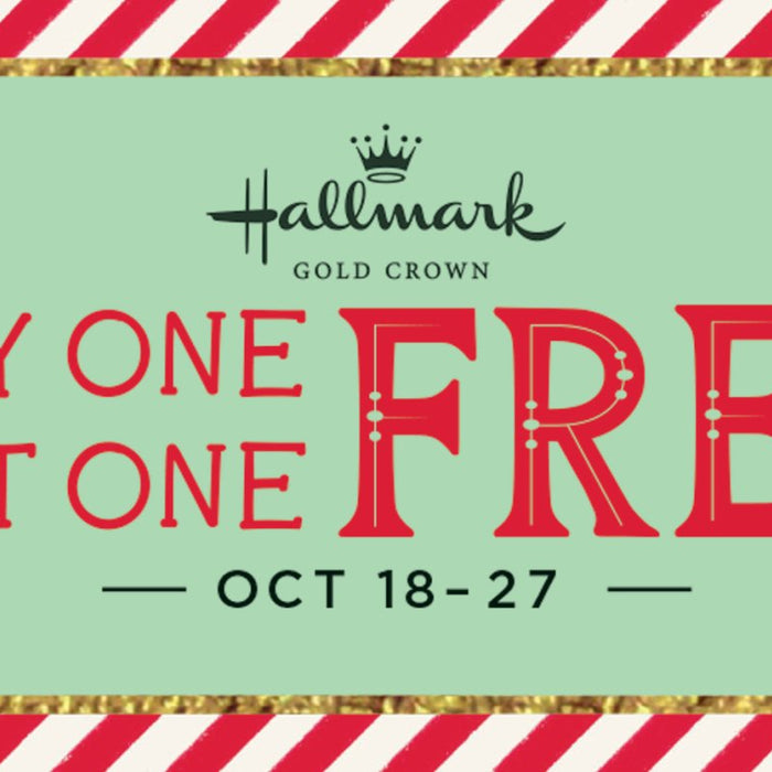 Hallmark BOGO FREE Event - Annies Hallmark and Gretchens Hallmark