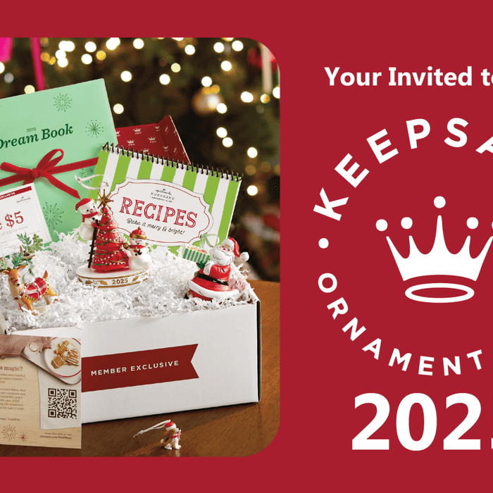 Join the Keepsake Ornament Club 2025 - Annies Hallmark and Gretchens Hallmark