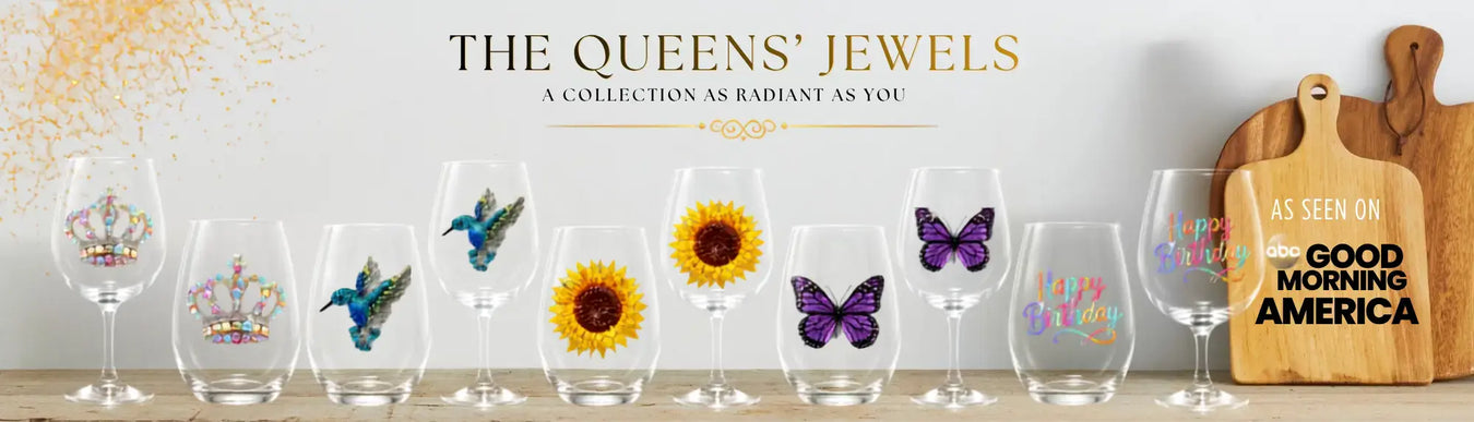 The Queens Jewels - Glassware