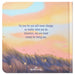Hallmark card with sunset design and message to grandson