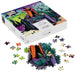 Puzzle box with a colorful illustration of a character and scattered puzzle pieces on a white background