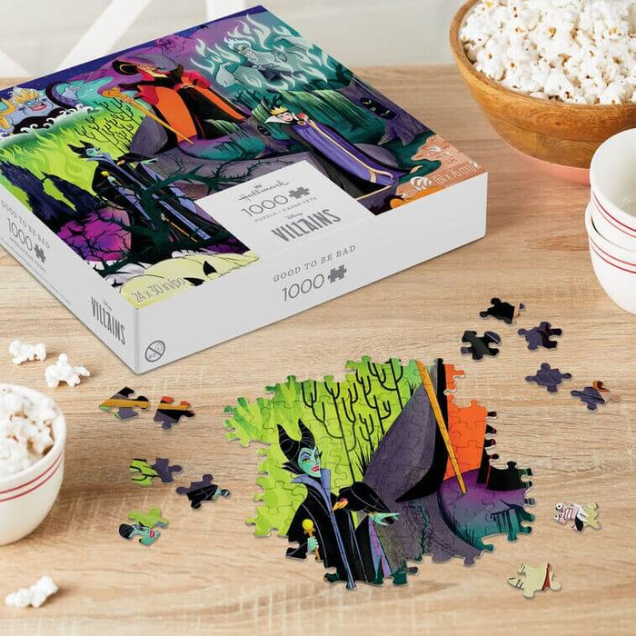 Hallmark : Hallmark Disney Villains It's Good to Be Bad 1000-Piece Jigsaw Puzzle