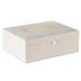  Trinket box with "Love through the years" in gold lettering 